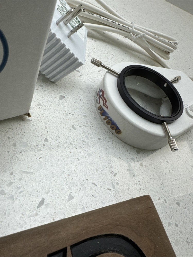 Micro-Lite FL-1000 Fluorescent Ring Light Ring Illuminator High/Low 120V