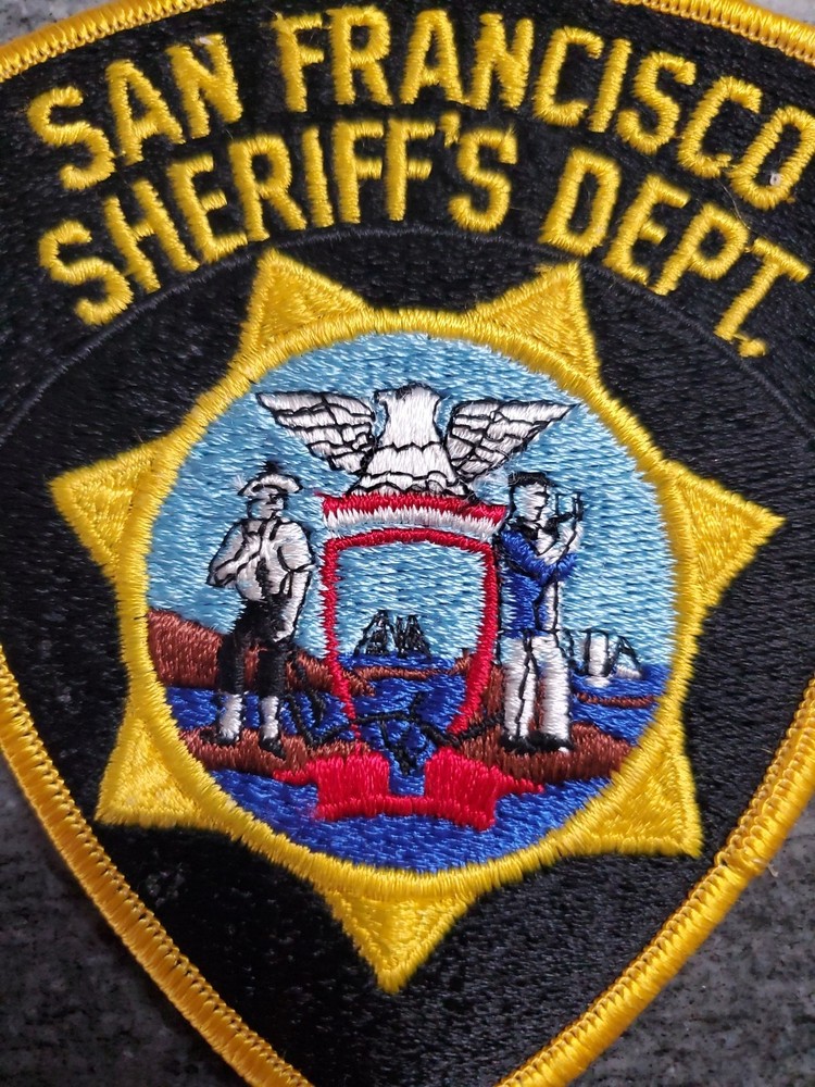 SFSD San Francisco Sheriff Patch