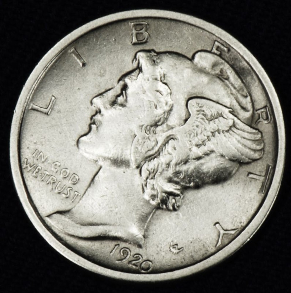 1920-d Mercury Dime. High Grade   (Inventory A)