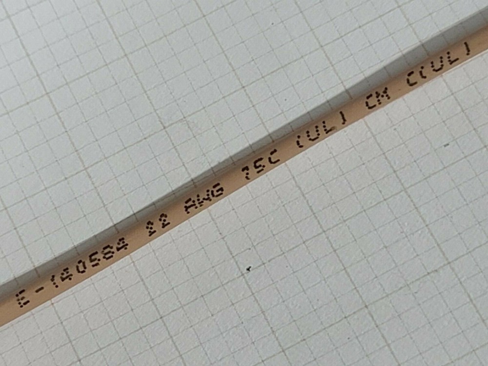 Consolidated Manufacturing 22/4C Solid Conductor Control Cable CM Beige /100ft