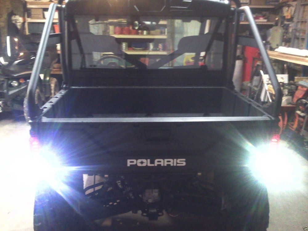 2x Polaris LED Back-up Reverse Light Ranger XP 1500 Commander UForce Talon