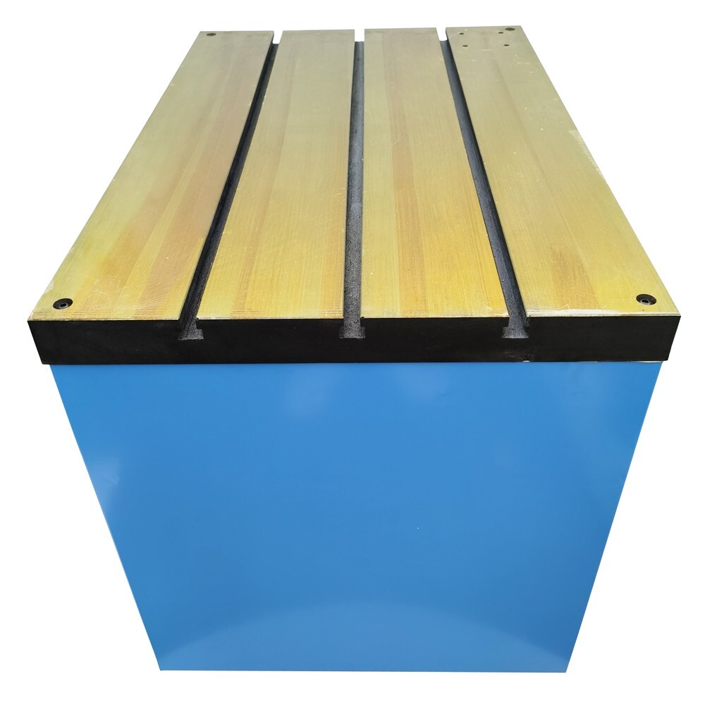 35.4"*23.6" Movable T-slot Worktable Platform with Drawers for Tapping Machine