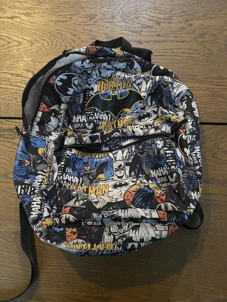 Boy's Batman Detective Comics Bookbag Backpack Tote