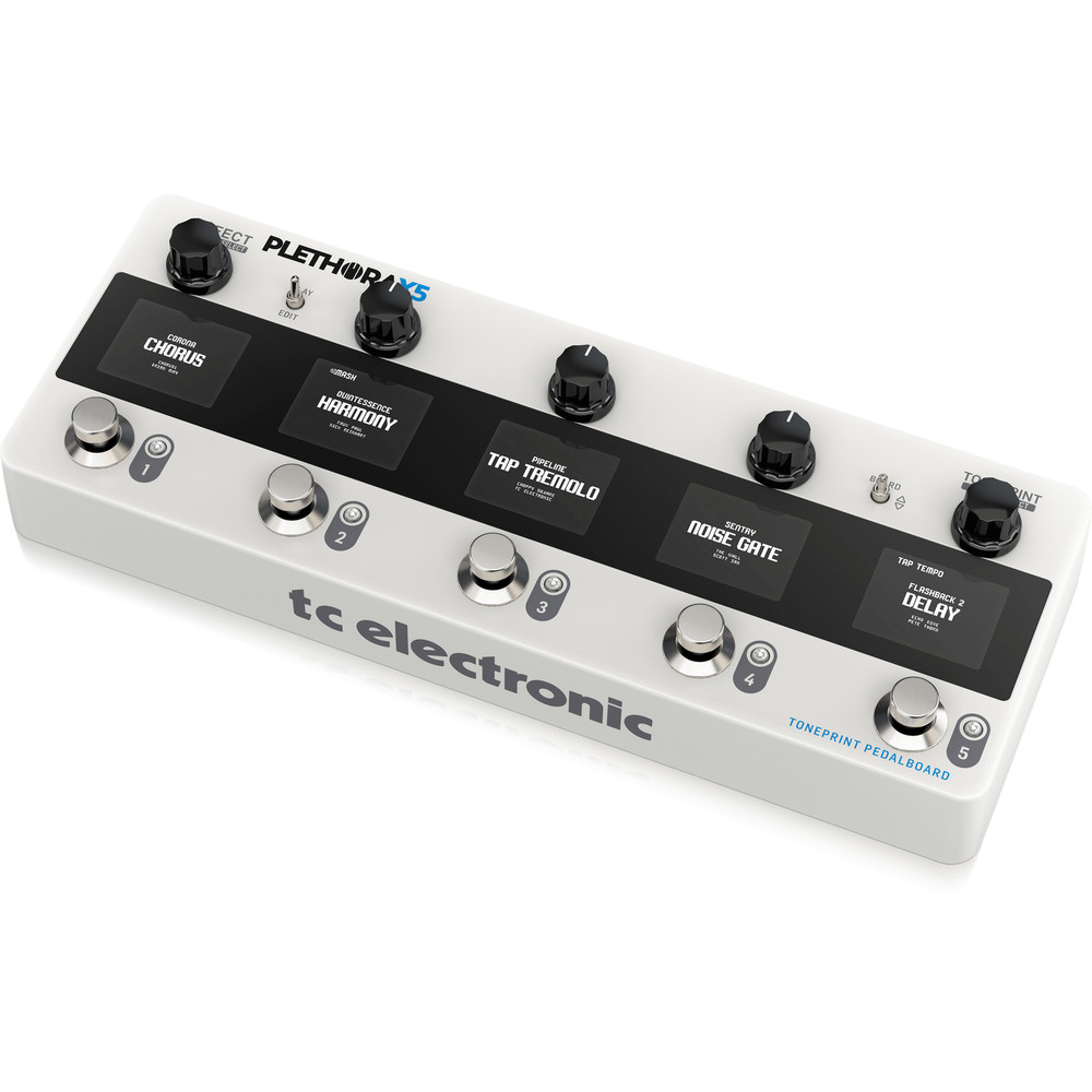 TC Electronic PLETHORA X5 TonePrint Multi-FX Pedalboard