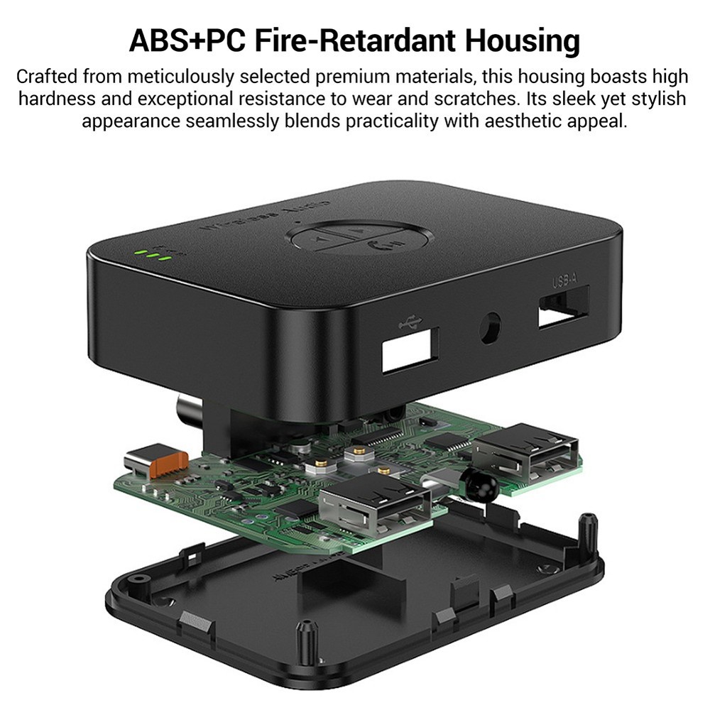 Bluetooth 6.0 Receiver Hi-Res Wireless Audio Adapter for Old Stereo / Speakers