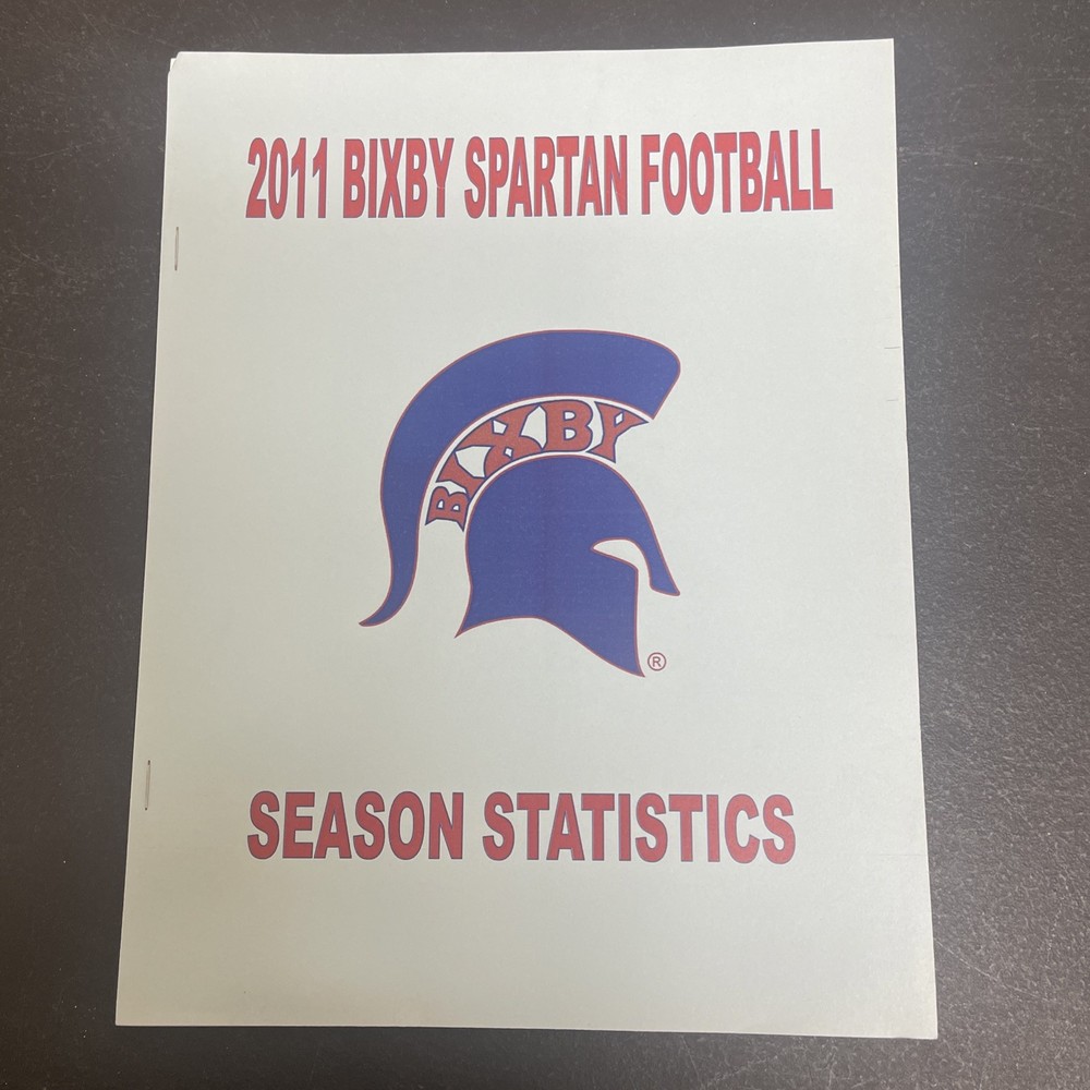 2011 Bixby Spartan Football Program