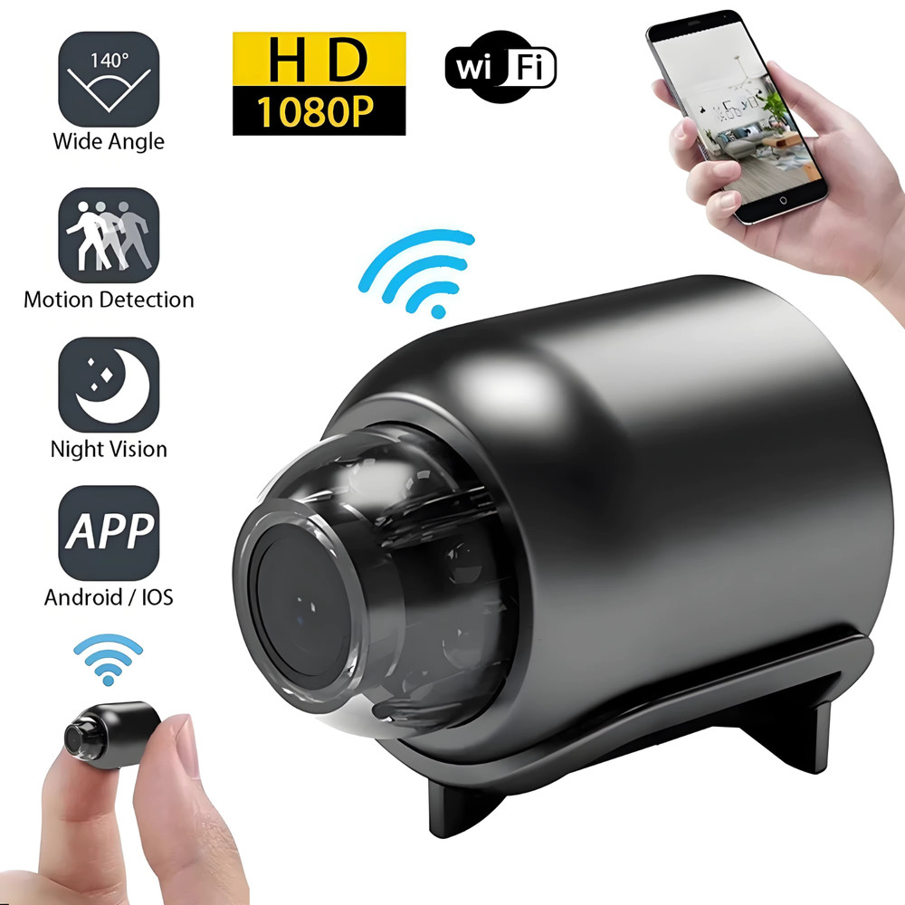 1080P Mini Camera CCTV WiFi HD IP Night Vision Camcorder Home Security Cam US