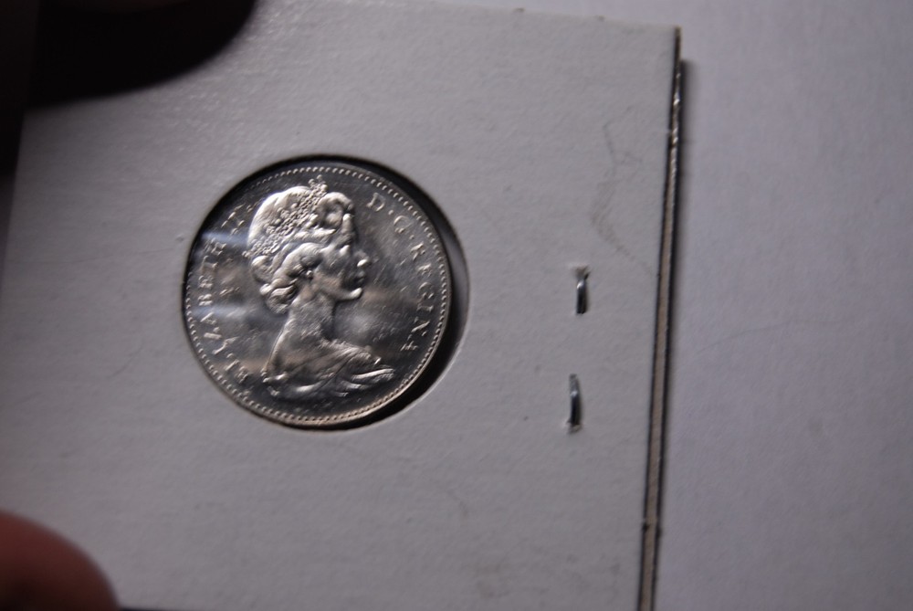 Canada 1966 5 Cents "Two Eyes" UNC