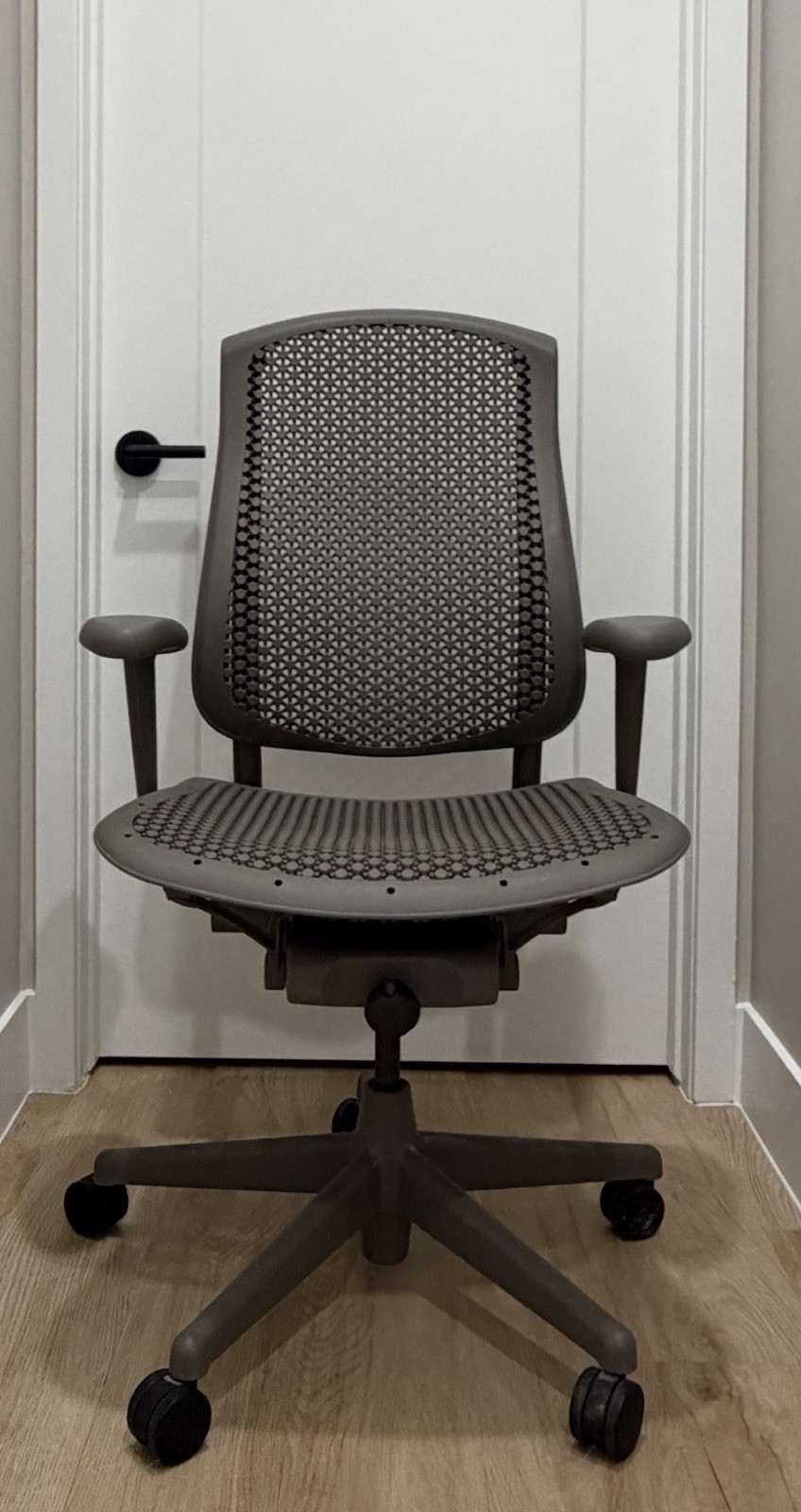 Herman Miller Celle Ergonomic Office Chair Gray Fully loaded Authentic 9.5/10