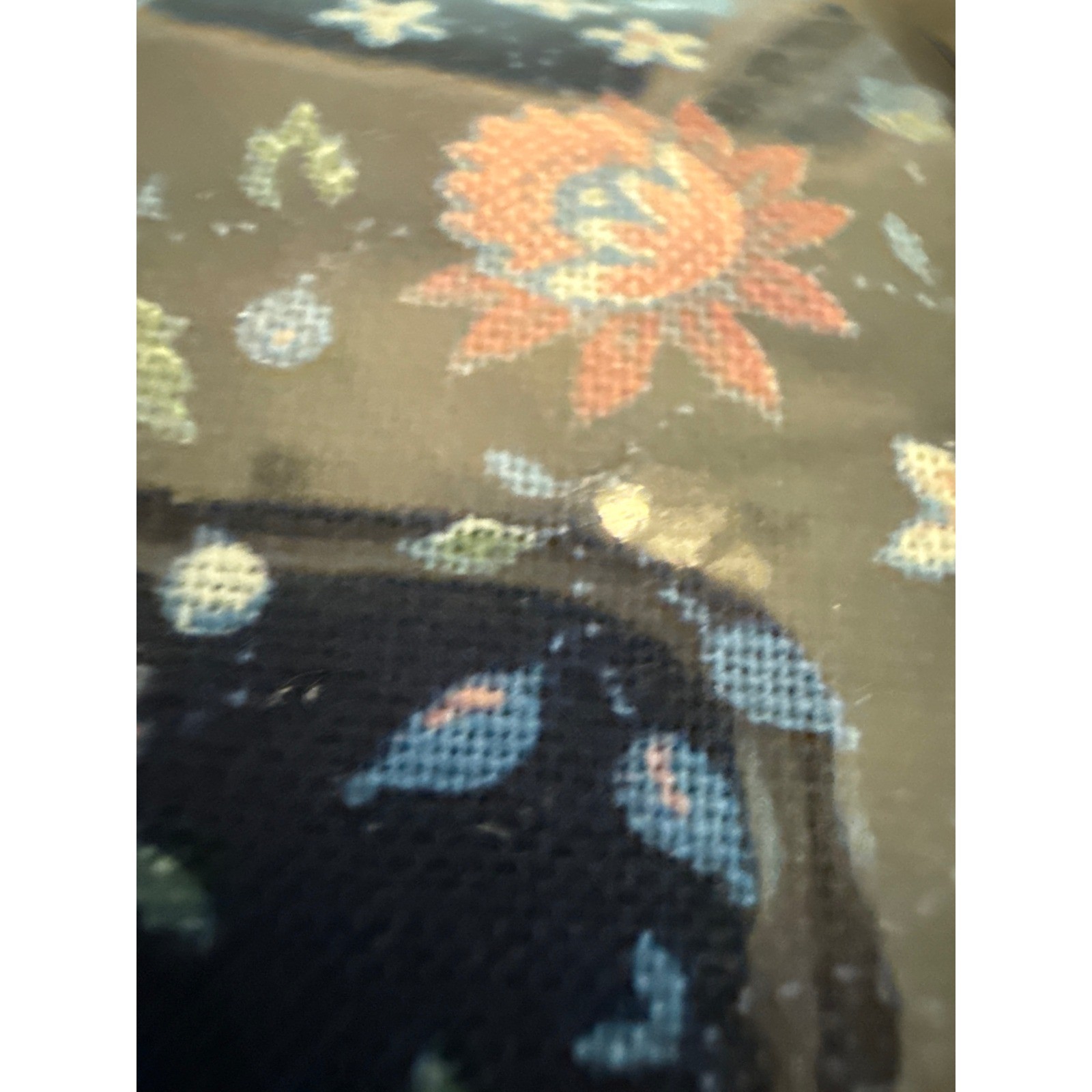 WFR Ribbon Corp Waverly Print Ribbon Navy Floral 1.5 Inch #9 25yd 4 Spools 8741