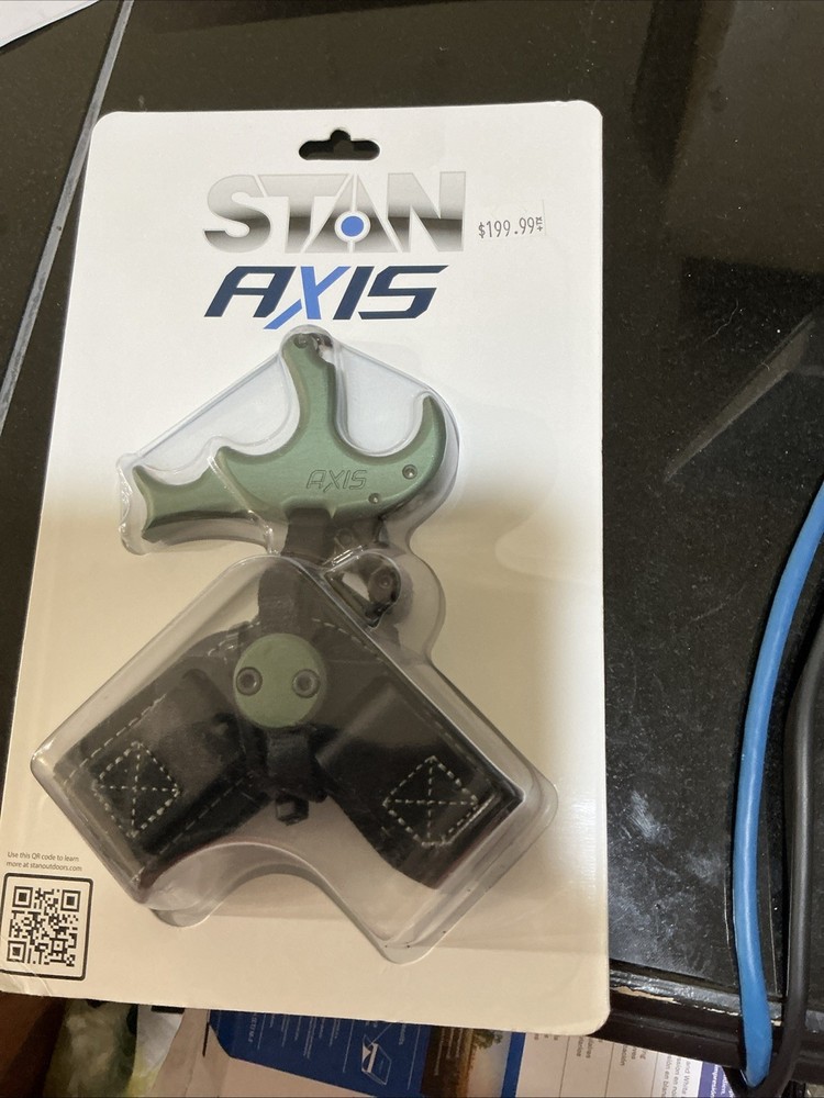 New Stanislawski/Stan Axis Wrist Strap Archery Bow Release - Sage-New