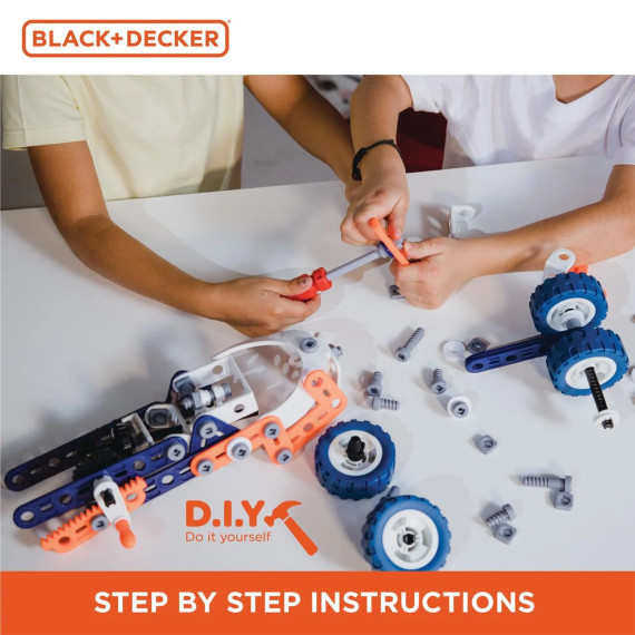 Black & Decker Jr 152-Piece Constructor Engineering Set