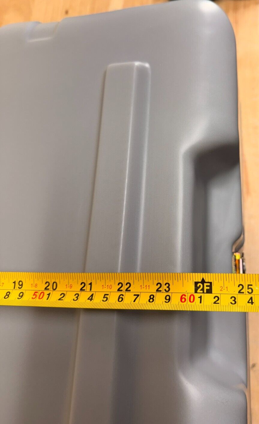 Pelican Hardigg Grey Storage Case 29" X 19" X 12" Footlocker Brand New