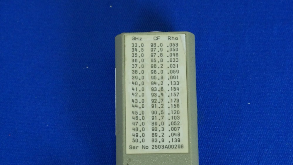 Agilent Q8486A Thermocouple 33-50GHz Waveguide Power Sensor