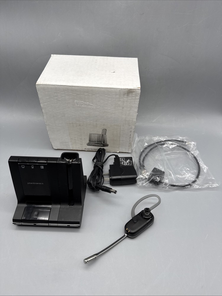 Plantronics Savi W740 Multi-Device Wireless Bluetooth Headset- Used