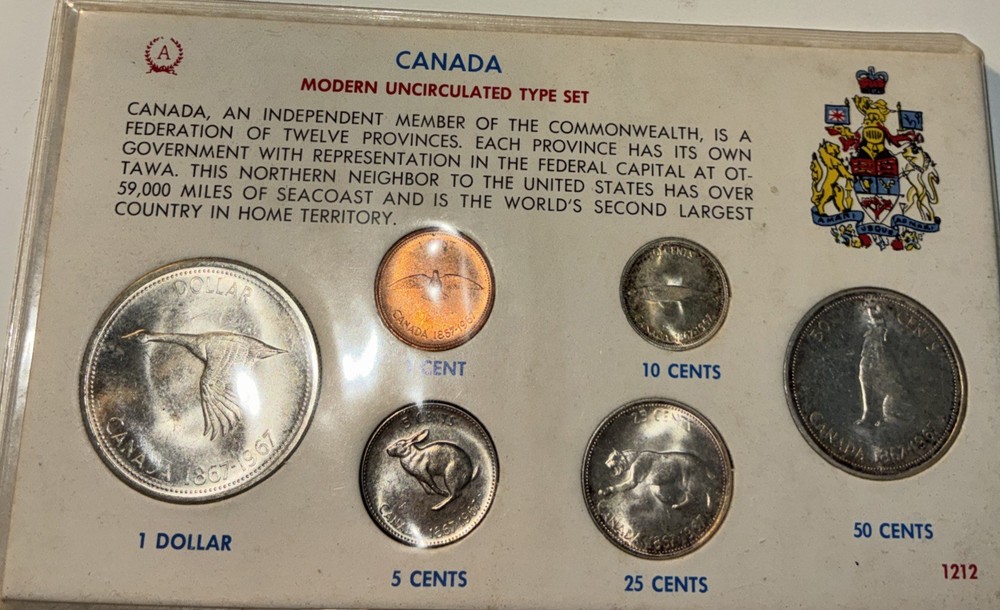Canada Modern Uncirculated Type Set