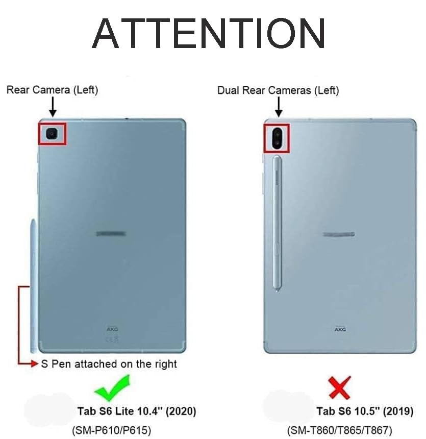 Compatible with Galaxy Tab S6 Lite Pen Replacement Compatible with Samsung Pink