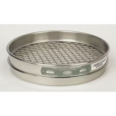 Advantech 12Ss8h Sieve, No 12, S/S, 8 In, Half Ht