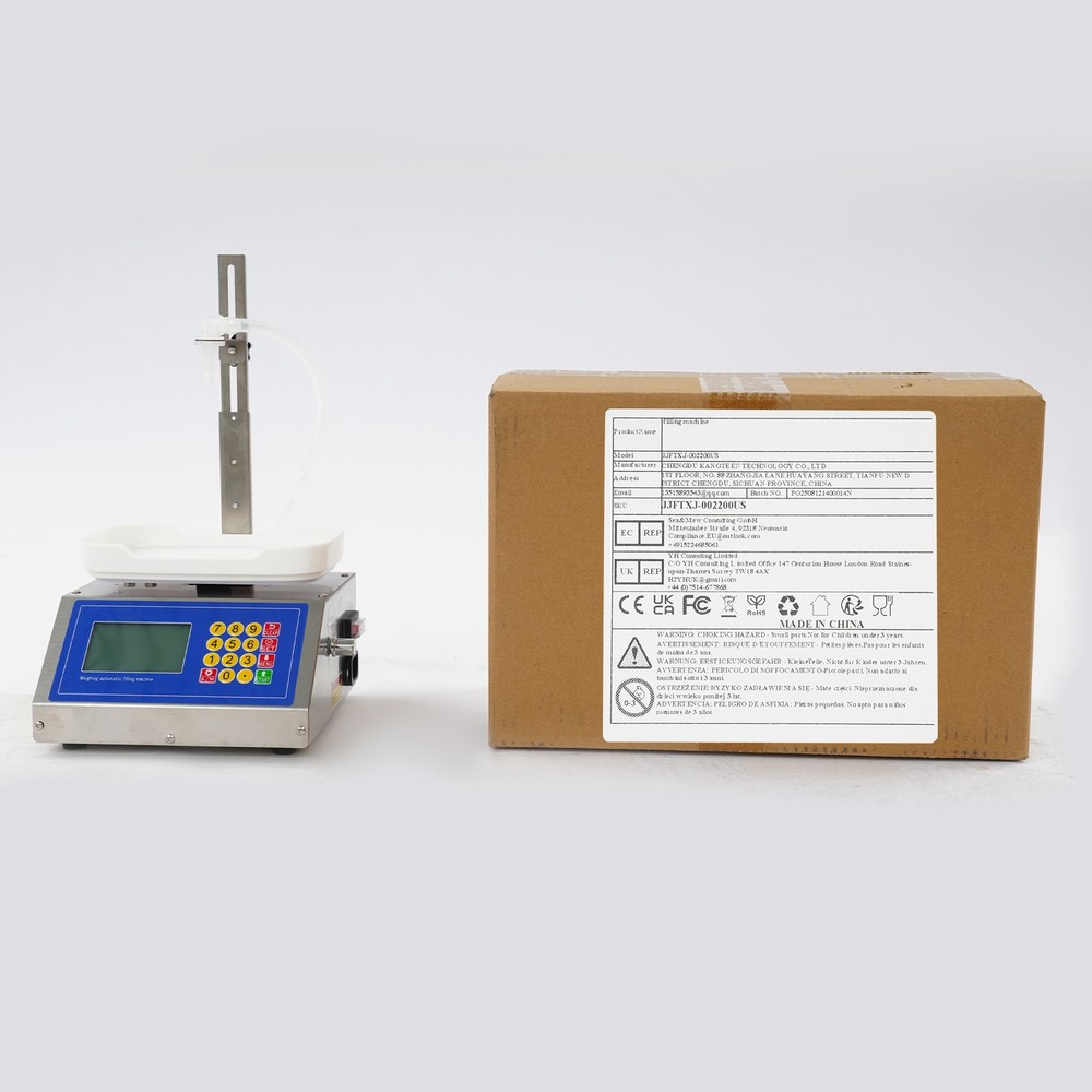 Liquid Filling Machine With Diaphragm Pump Quantitative Liquid Filling Machine