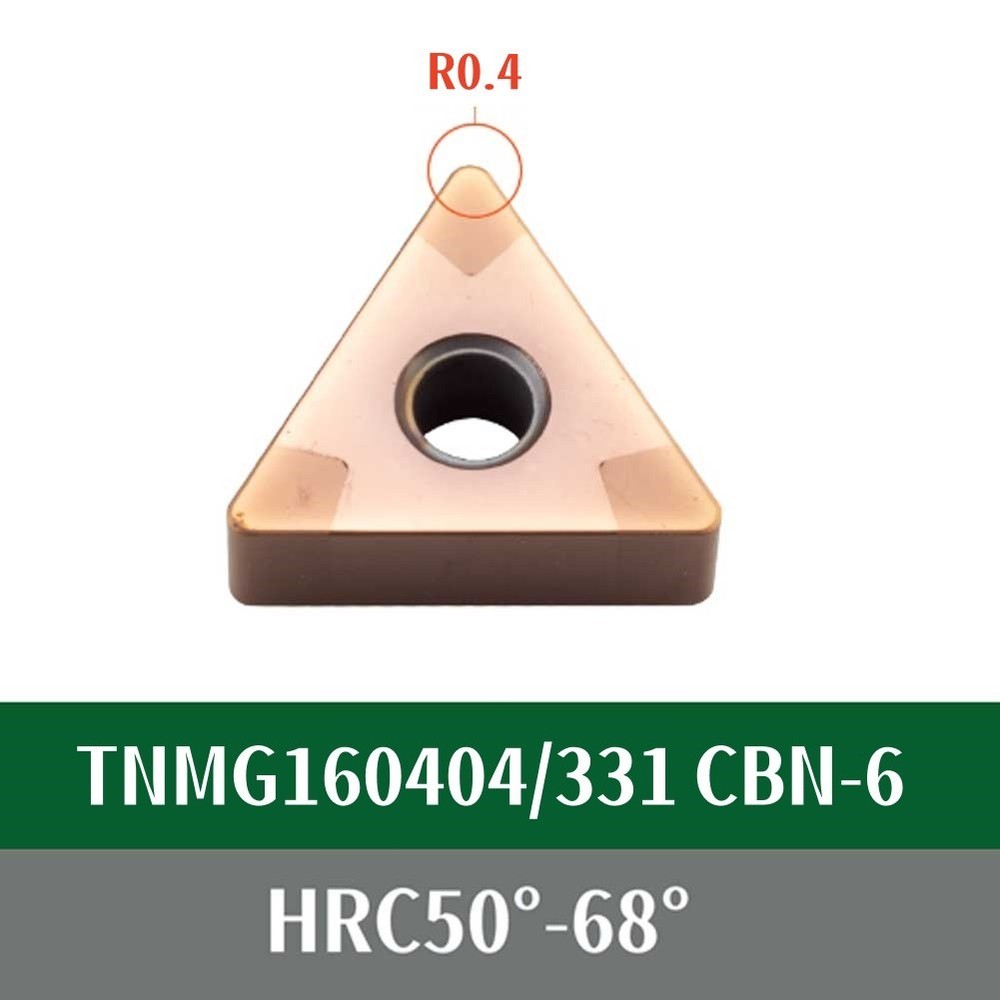 2pcsCubic Boron NitrideCarbide Inserts Composite coating for high Speed Finishin