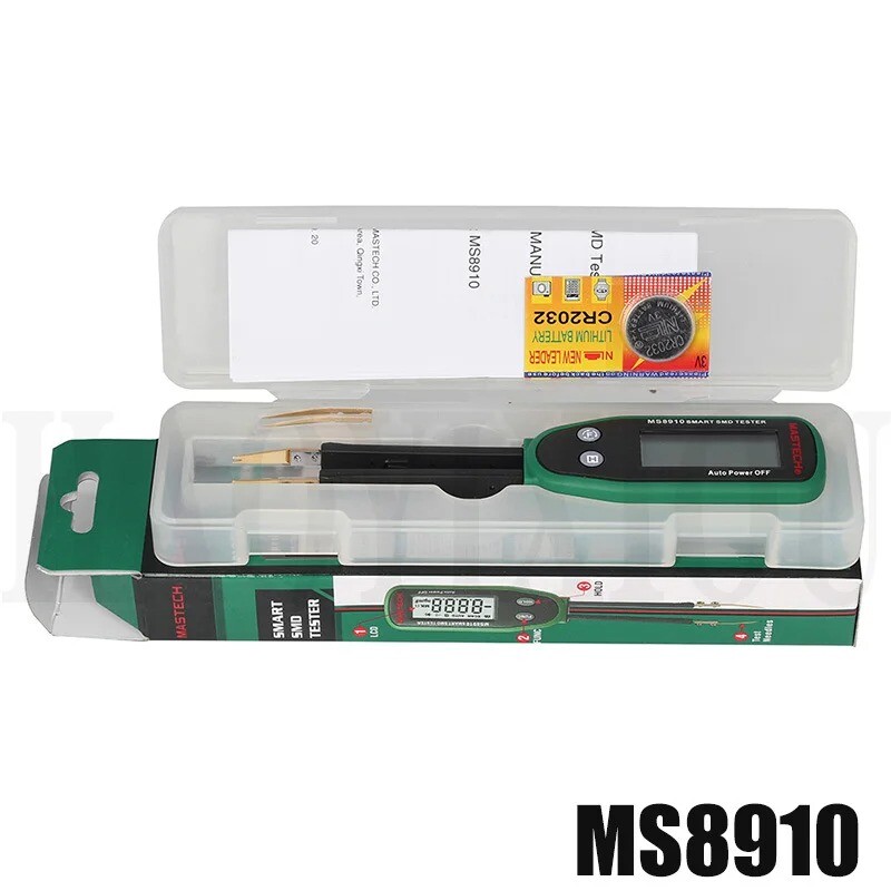 MS8910 Smart SMD RC Resistance Capacitance Diode Tester LCD Display Multimeter