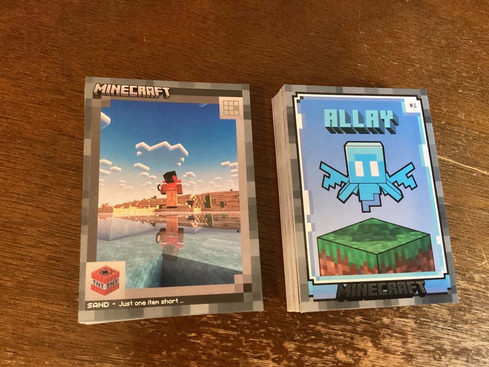 2024 panini minecraft stone parallel pick your card