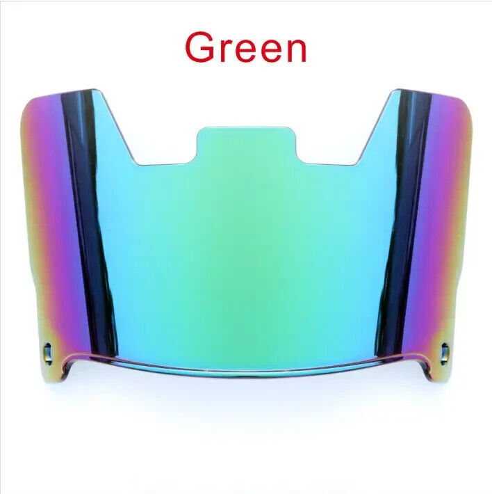 Full Size Football Helmet Visor With Under Armour Style Clips Youth & Adult