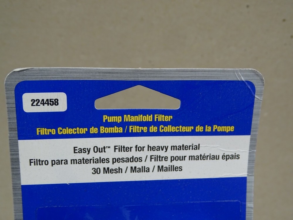 Graco Mesh Strainers, Two 30 Mesh & One 60 Mesh , 224458