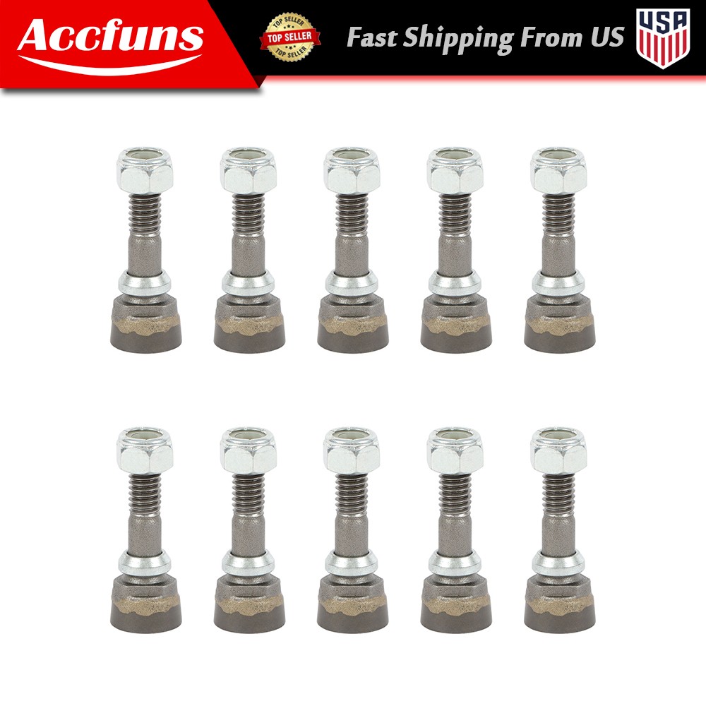 10 Pack for Stump Grinder Teeth Compatible with 500 11/16" Replacel