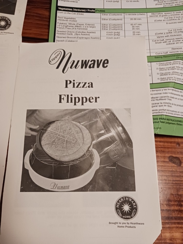 Nuwave Pizza Flipper And Pizza Server