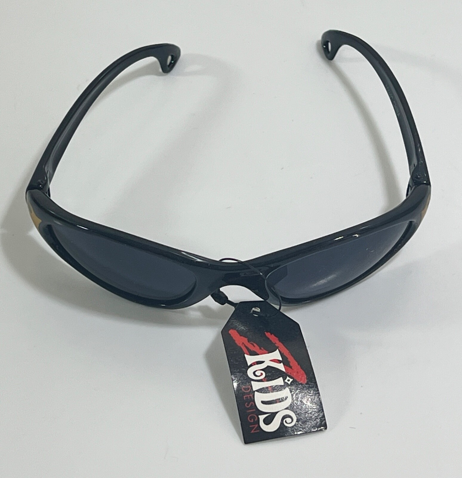 KIDS Design Flames Boys Sunglasses Black Gold