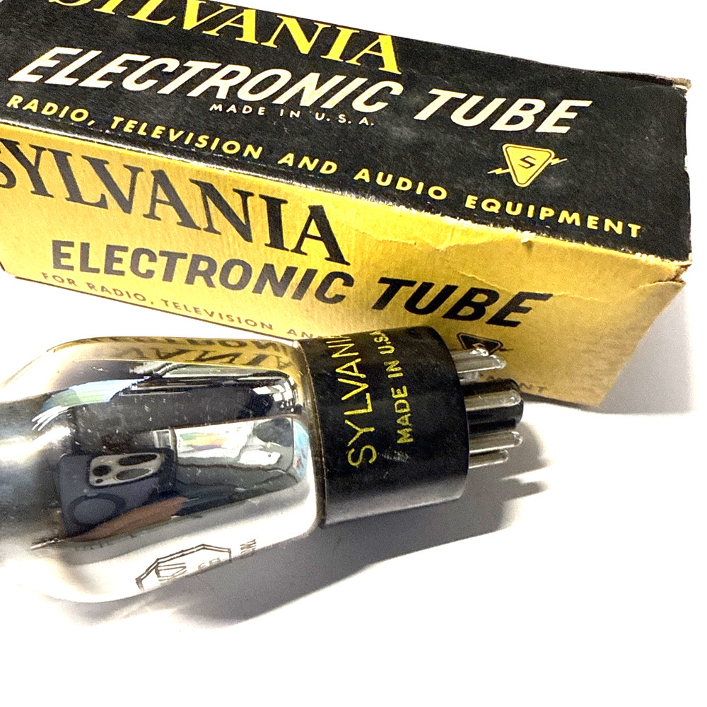 electron tube 6K7G by SYLVANIA NOS