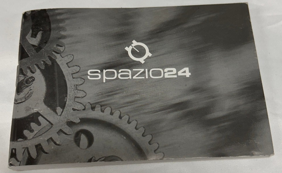 Spazio24 Instructions Manual