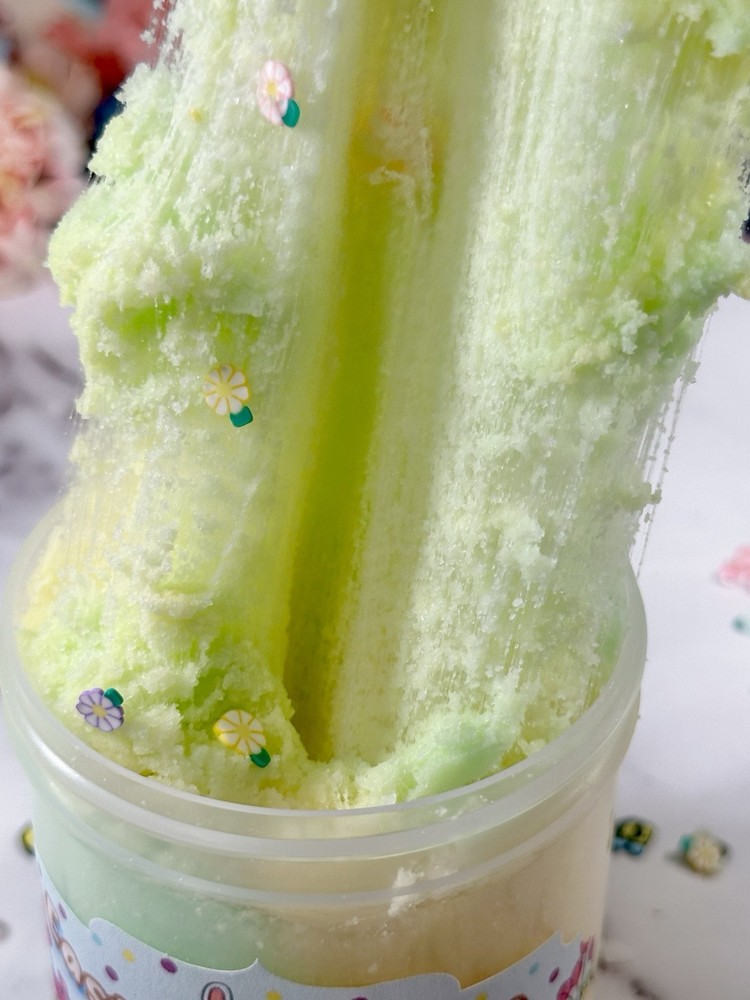 Easter Garden Cloud Slime ~ Easter Theme ~ Stretchy ~ Slime Shops ~ ASMR