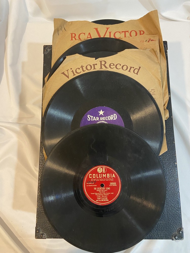 victrola record player antique