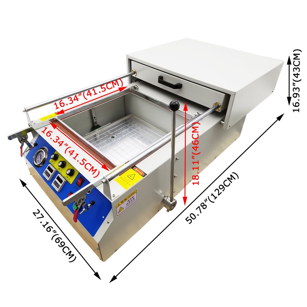 220V Bench Small Vacuum Blister Forming Machine Sample Plastic Suction Machine