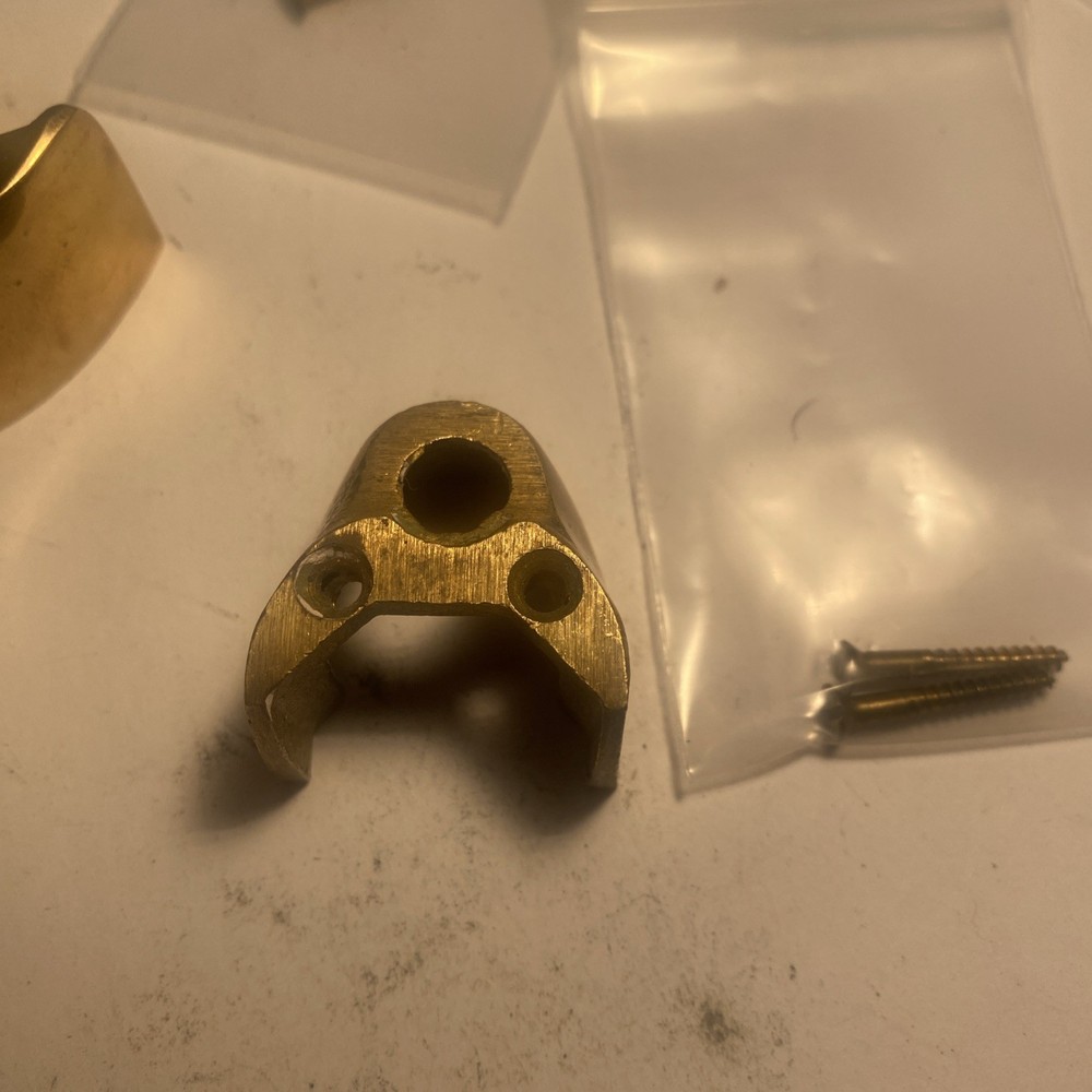 CVA Hawkens Brass Nose Cap 1" (New/Old) Muzzleloader.