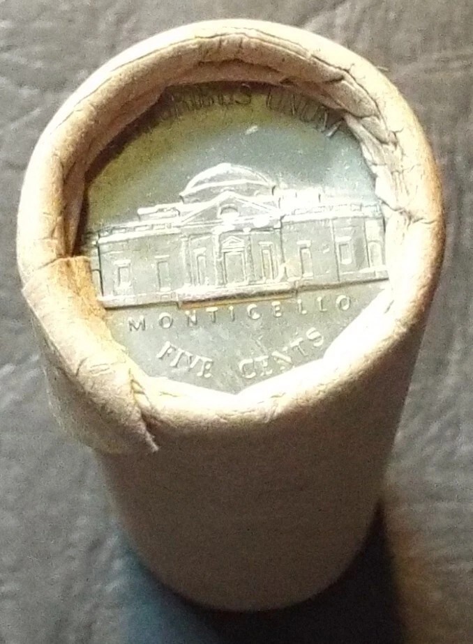 1958-D Uncirculated JEFFERSON NICKEL ROLL 💥💥💥💥💥💥💥💥💥💥💥💥💥💥💥💥