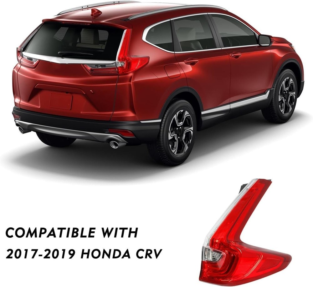 Tail Light Assembly for 2017-2019 CR-V Outer Rear Right Passenger Side
