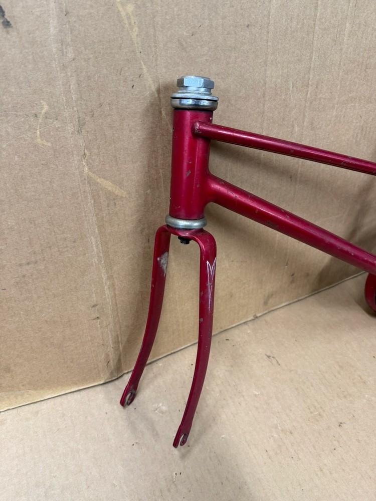 Schwinn Pixie II 16" Red 1970's Bicycle Frame Set