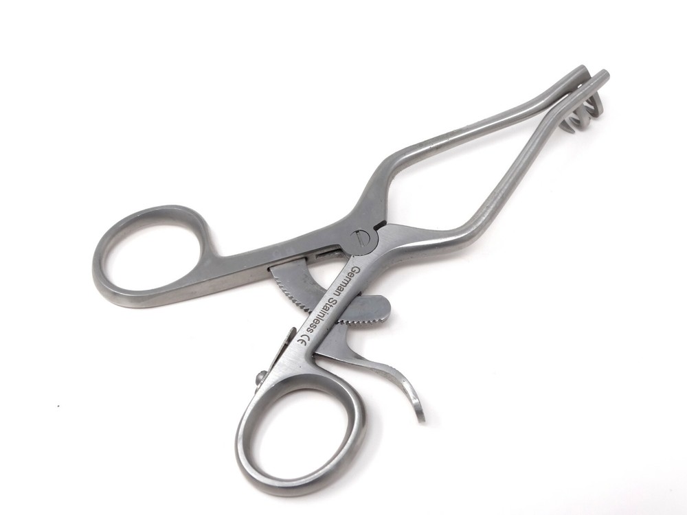 Weitlaner Retractor 5.5" Sharp 2x3 Teeth Surgical Veterinary Instruments