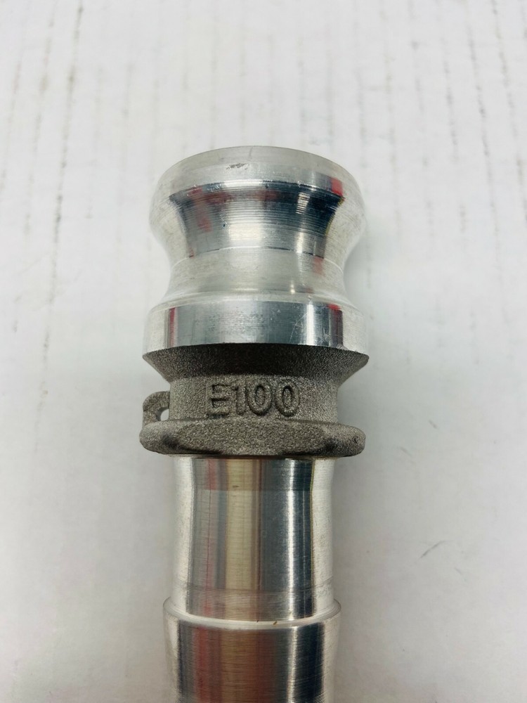 Aluminum 1" Camlock Fitting Style E Notched E100