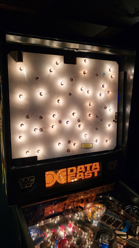 WWF / WWE ROYAL RUMBLE PINBALL MACHINE (NICE!) - DATA EAST