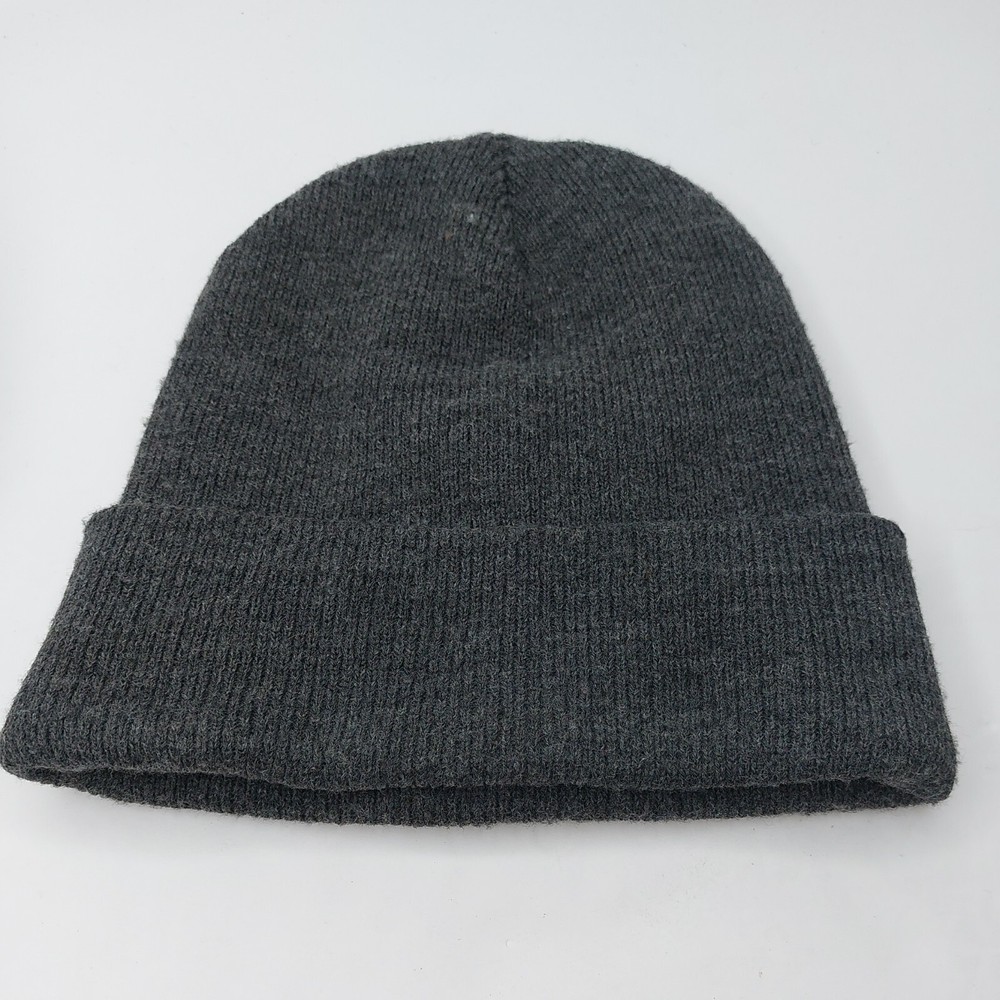 Carhartt Knit Gray Beanie Hat Cap