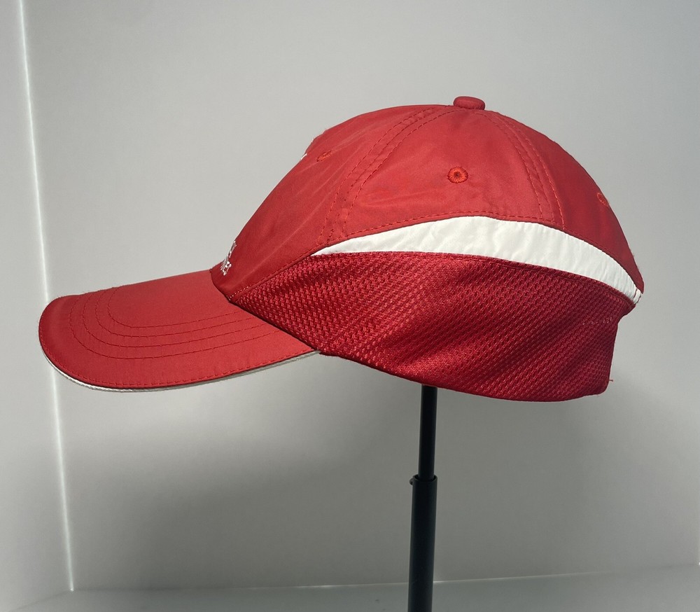HI-tec golf hat Wack Wack Golf Philippines Red Adjustable