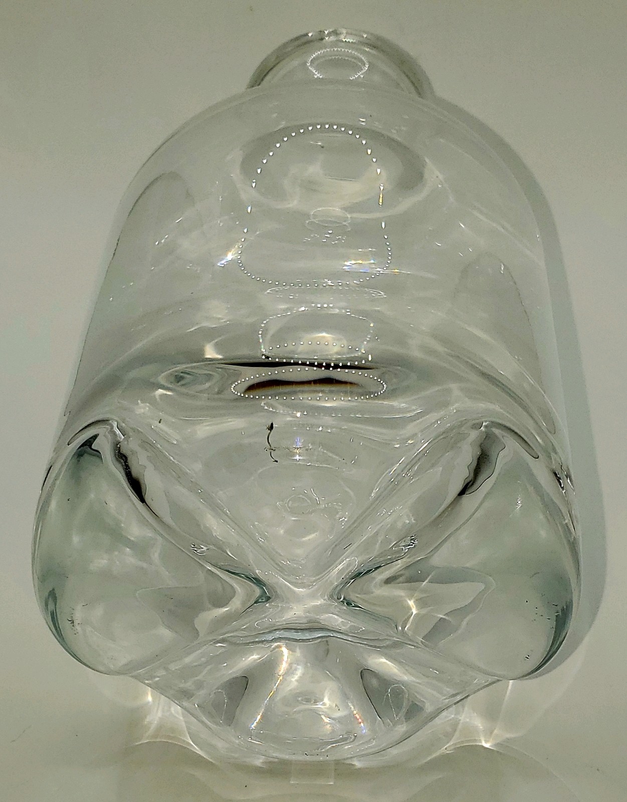 Vintage Heavy Crystal Decanter with Stopper