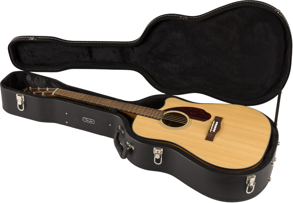 Fender CD-140SCE Dreadnought Acoustic Electric Solid Top Guitar with Hard Case