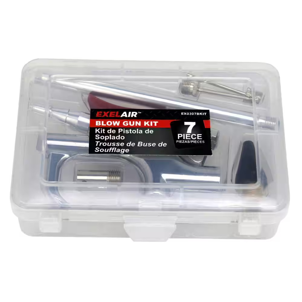 7 Piece Blow Gun Kit