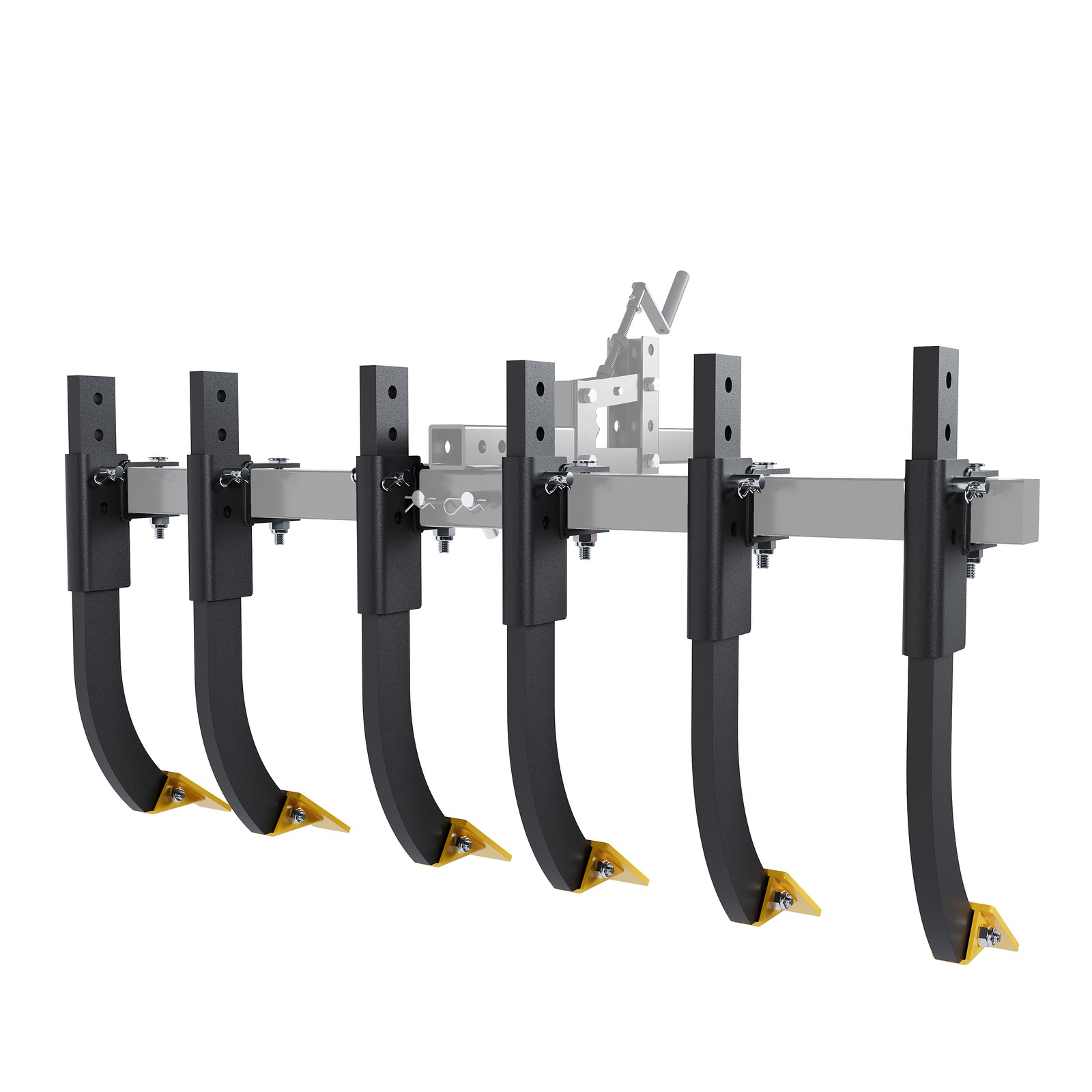 Detachable Cultivator Manual Implement Lift 6PCS Scarifier Shanks For ATV/UTV