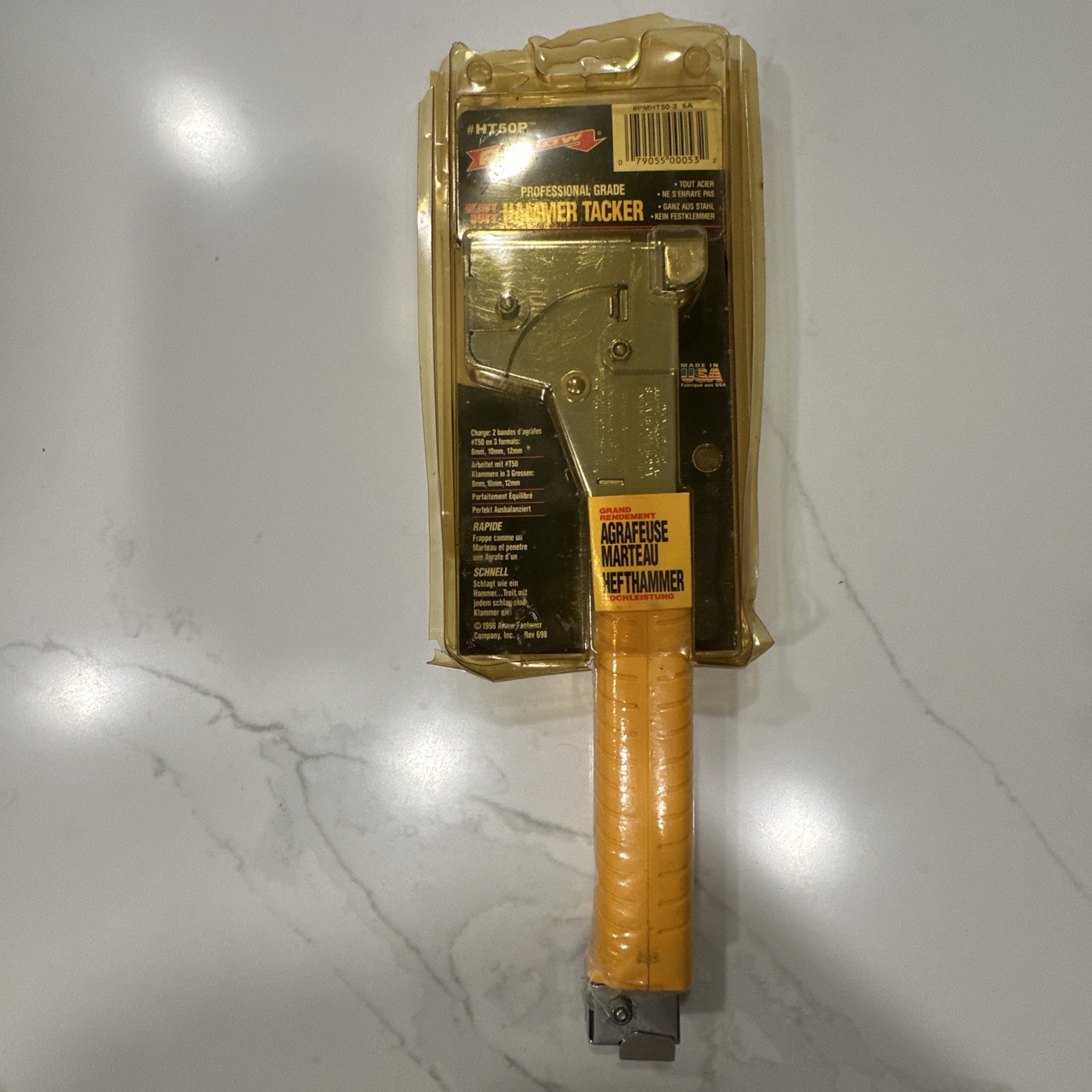 Arrow Fastener HT-50A/HT50P Heavy Duty Hammer Tacker Made In USA New